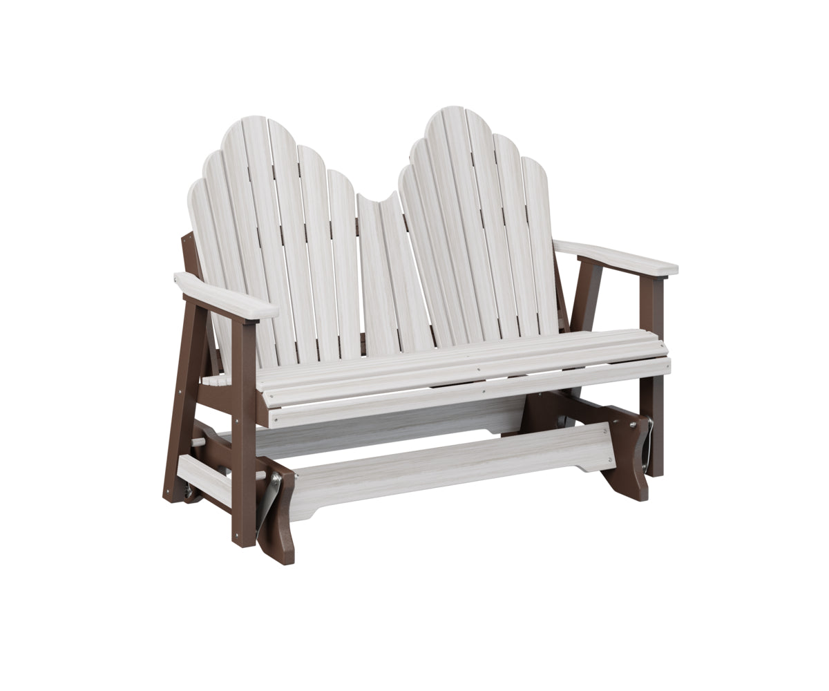 Berlin Gardens Cozi Back Double Glider - Outdoor Patio Swing with Canopy, Comfortable 2-Person Bench Glider for Garden, Porch, Deck - Perfect for Relaxing and Enjoying Nature
