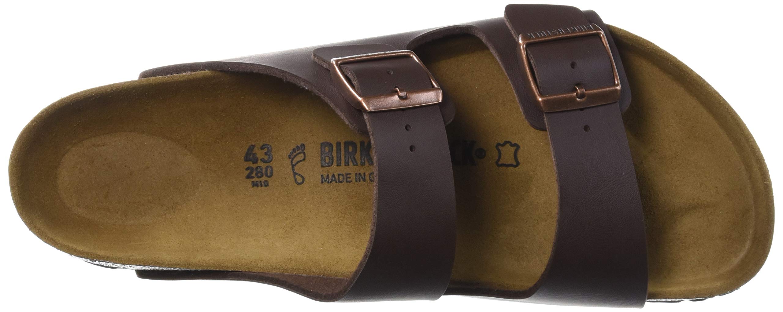 Birkenstock Women's Arizona Shearling Sandals - Soft Wool Lined Comfortable Slides for Home, Travel & Casual Wear