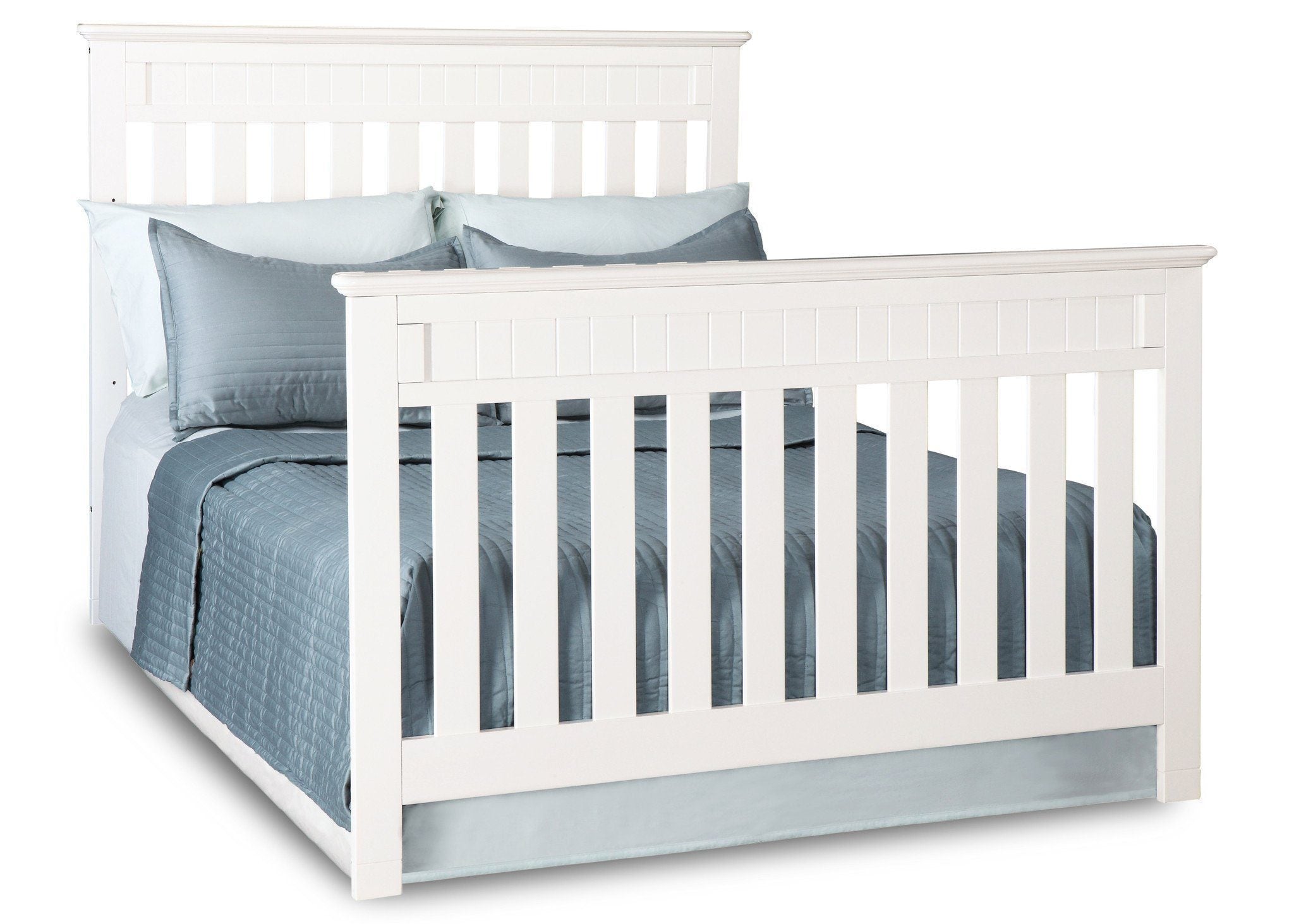 Chalet 4-in-1 Convertible Baby Crib - Toddler Bed & Daybed - Nursery Furniture for Boys & Girls - Perfect for Small Spaces & Modern Nurseries