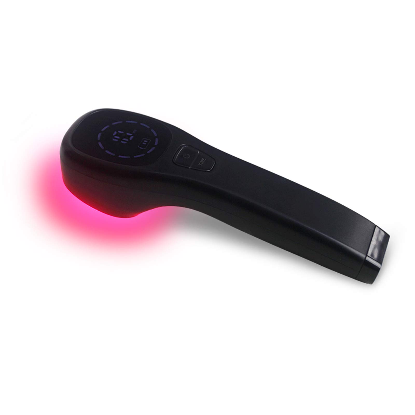 YJT Red Light Therapy Device for Pain Relief - 650nm & 808nm Infrared Light Therapy for Joint & Muscle Pain - Portable Home Use for Back, Knee, Shoulder Pain Relief (Black)
