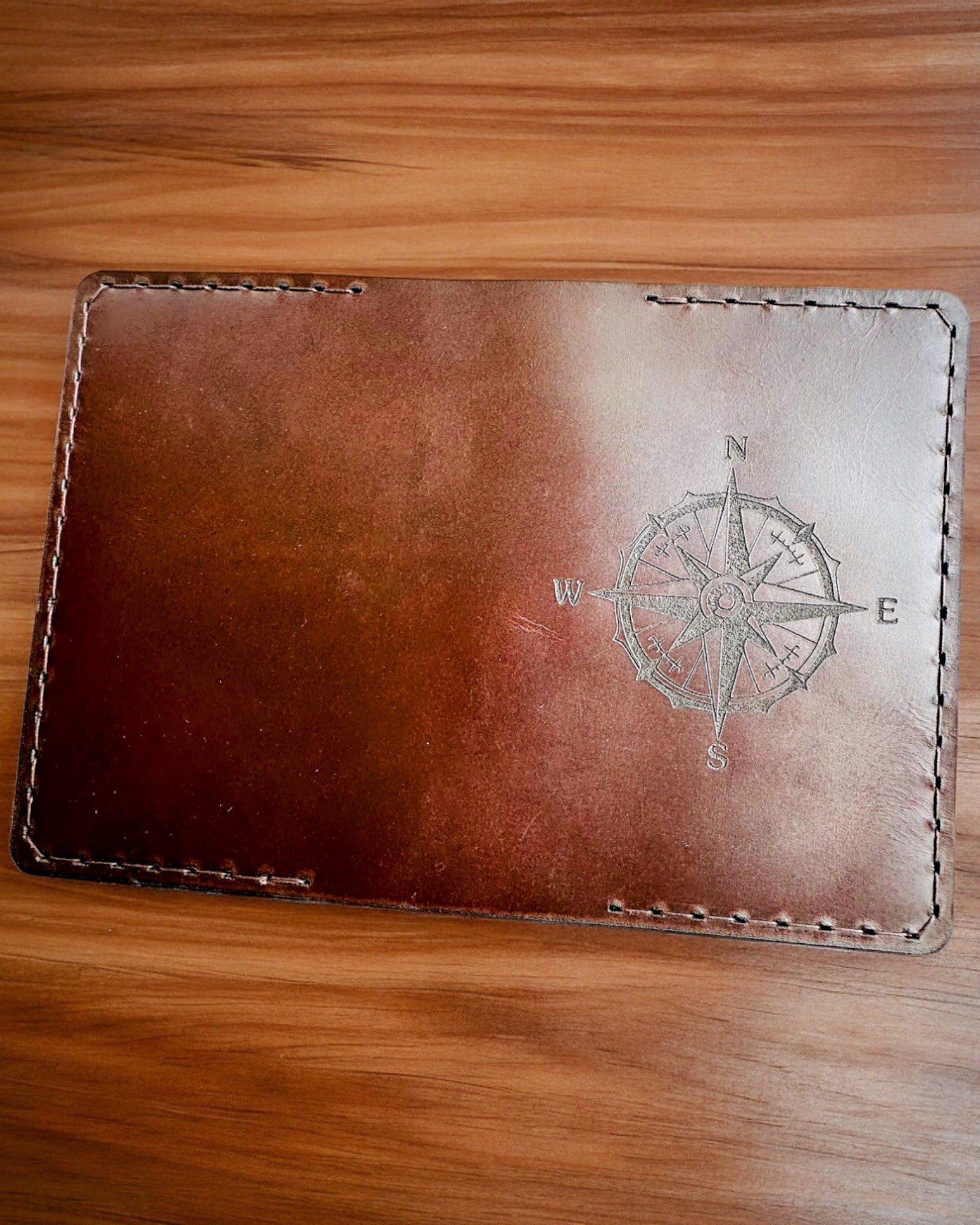 Premium Leather Passport Holder with Personalized Engraving - 2 Color Options for Travelers | Perfect for International Trips, Business Travel & Vacation Essentials