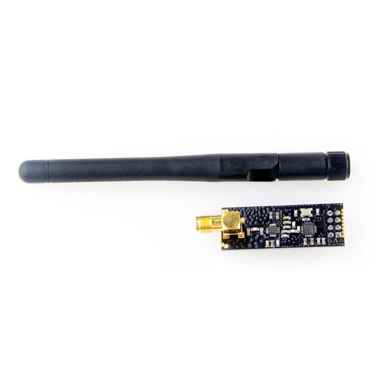 2PCS NRF24L01+PA+LNA Wireless Transceiver Module with Antenna - Arduino Compatible, Anti-Static Foam Packaging for DIY Electronics Projects, Remote Control, and IoT Applications