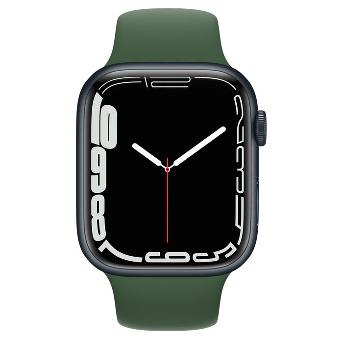 Apple Watch Series 7 (GPS + Cellular) 45mm Smartwatch with Fitness Tracking, Heart Rate Monitor & Water Resistance - Perfect for Workouts, Swimming & Everyday Use