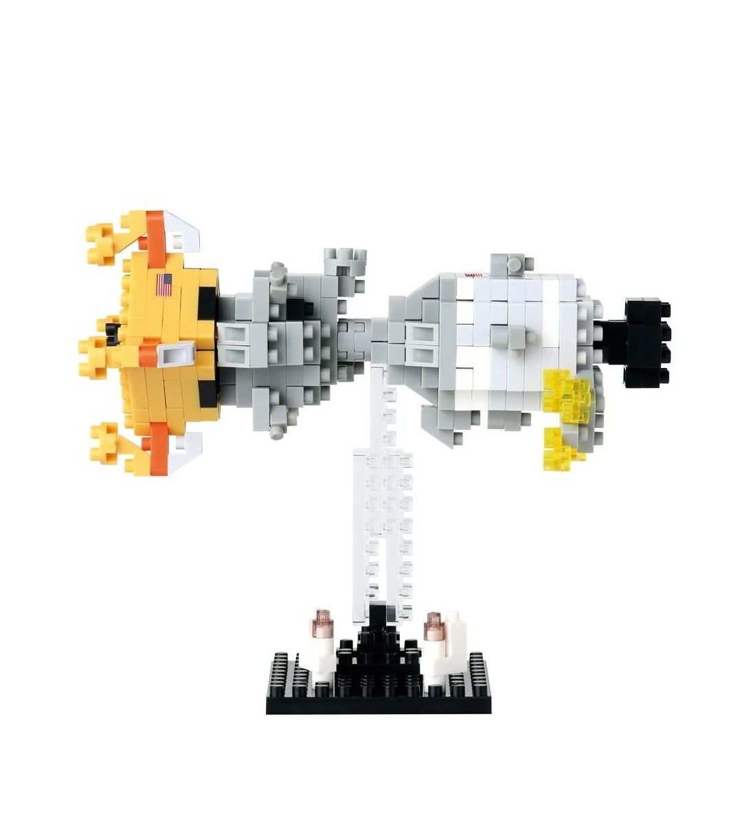 Nanoblock Lunar Landing NBH 084 - Mini Building Blocks Set for Space Enthusiasts | Perfect for STEM Education, Collectors & Home Decor