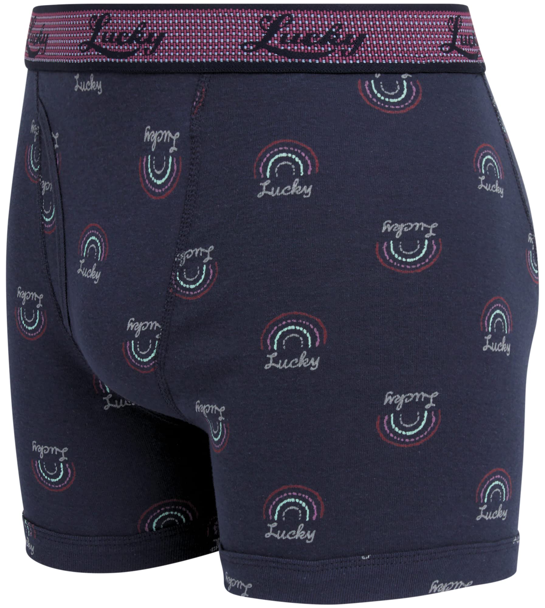 Lucky Brand Men's Boxer Briefs 3-Pack - Soft Cotton Stretch Underwear with Functional Fly for All-Day Comfort (S-XXL) - Perfect for Workout, Lounge & Everyday Wear