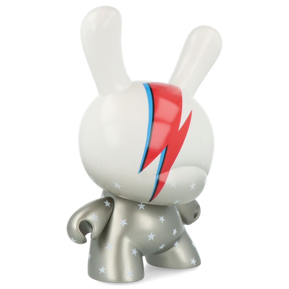 8 Dunny Bowie ICON Space Bolt Vinyl Art Toy - Collectible Designer Figure for Home Decor & Gift Giving - Perfect for Display Shelves, Office Desks, and Pop Culture Collections