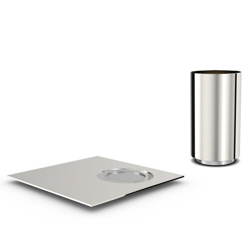 Elegant Silver Kiddush Set with Tealight Holders - Perfect for Jewish Holidays, Shabbat & Home Decor