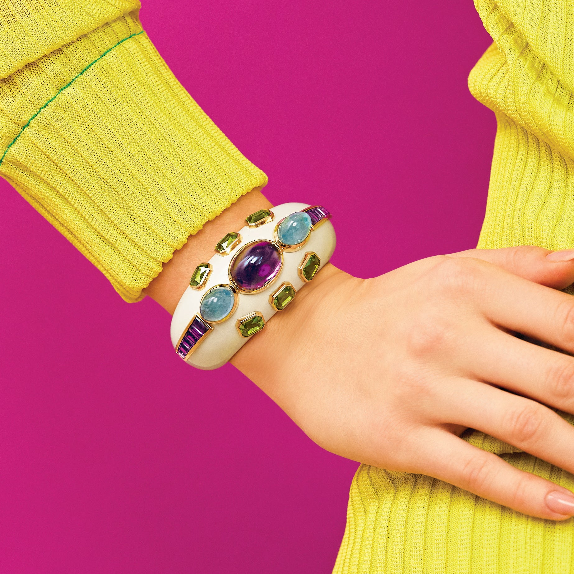 Ravenna Cuff Bracelet - Elegant Adjustable Bangle for Women | Perfect for Casual Wear, Office & Special Occasions