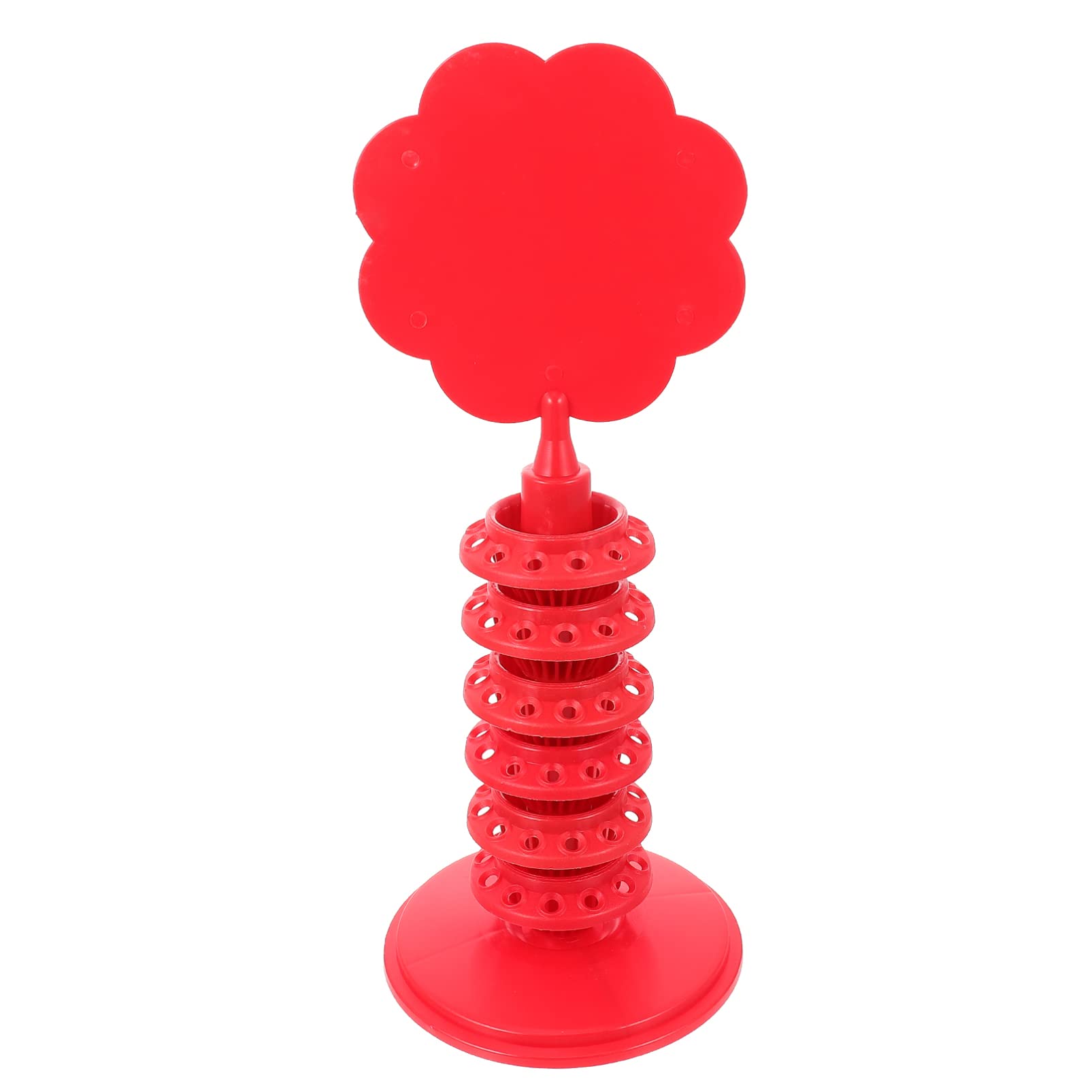 Tofficu Red Lollipop Candy Display Stand - 6 Tier Dessert Tower for Bakery, Candy Store, Party Decor & Sweet Table Display