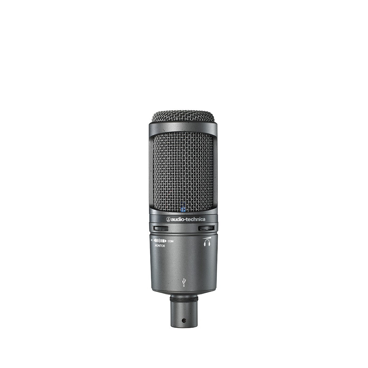 Audio Technica AT2020 USB+ Cardioid Condenser Microphone with Large Diaphragm for Podcasting, Streaming & Home Studio Recording