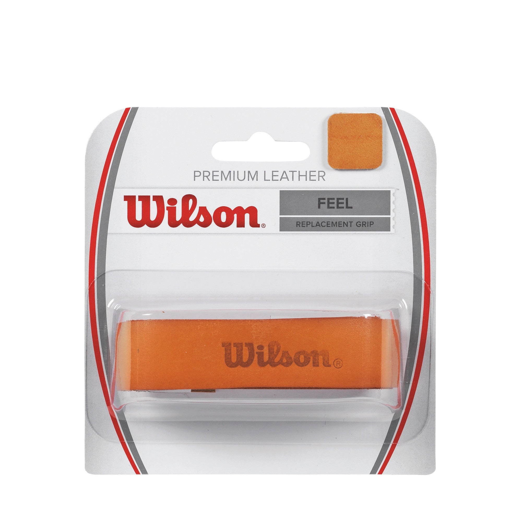 Wilson Premium Leather Replacement Grip - High-Performance Tennis Racket Grip for Enhanced Comfort & Control | Ideal for Tennis, Pickleball & Racquetball Players