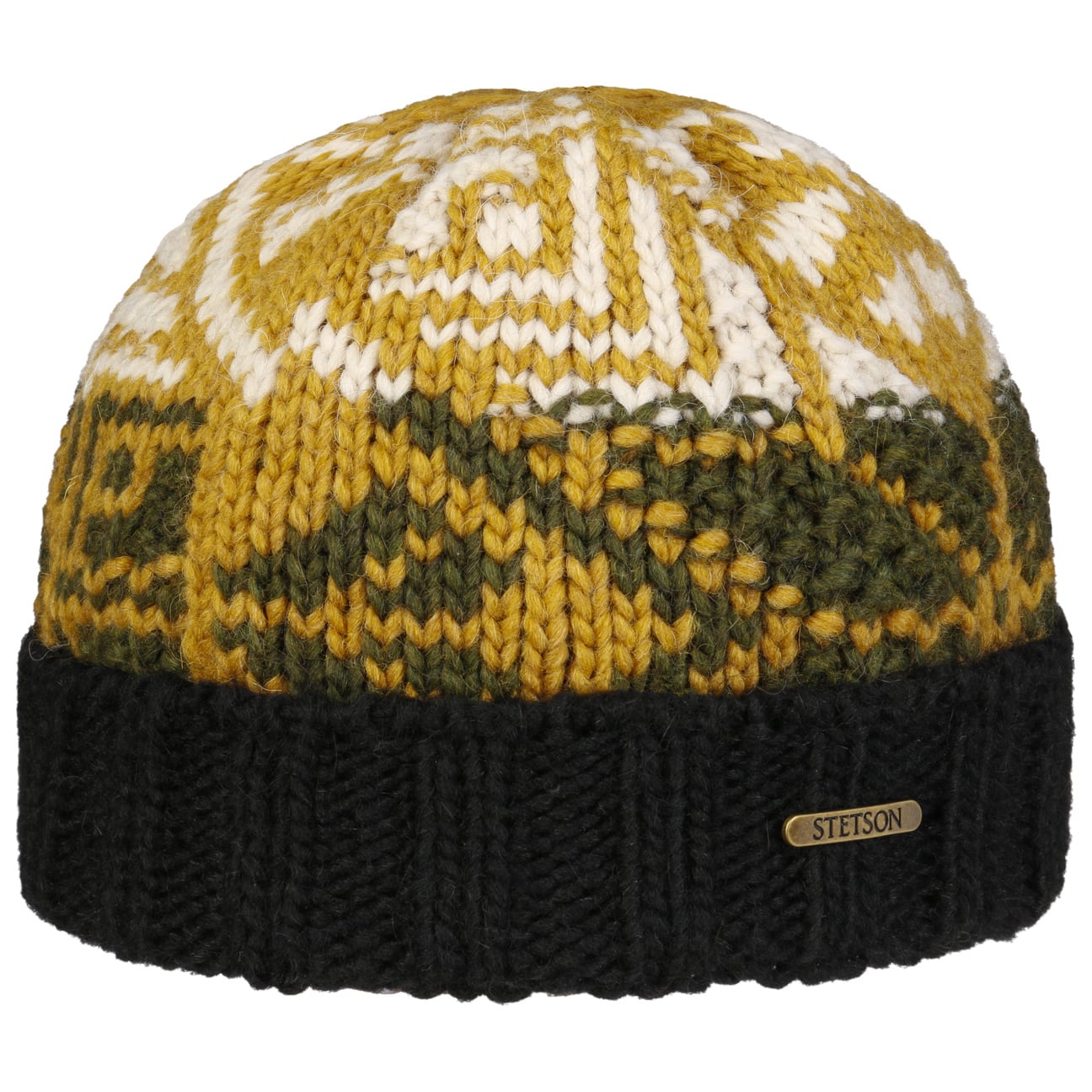 Stetson Sandvika Beanie Hat for Men & Women - Warm Winter Knit Skull Cap for Outdoor Activities, Hiking, and Casual Wear