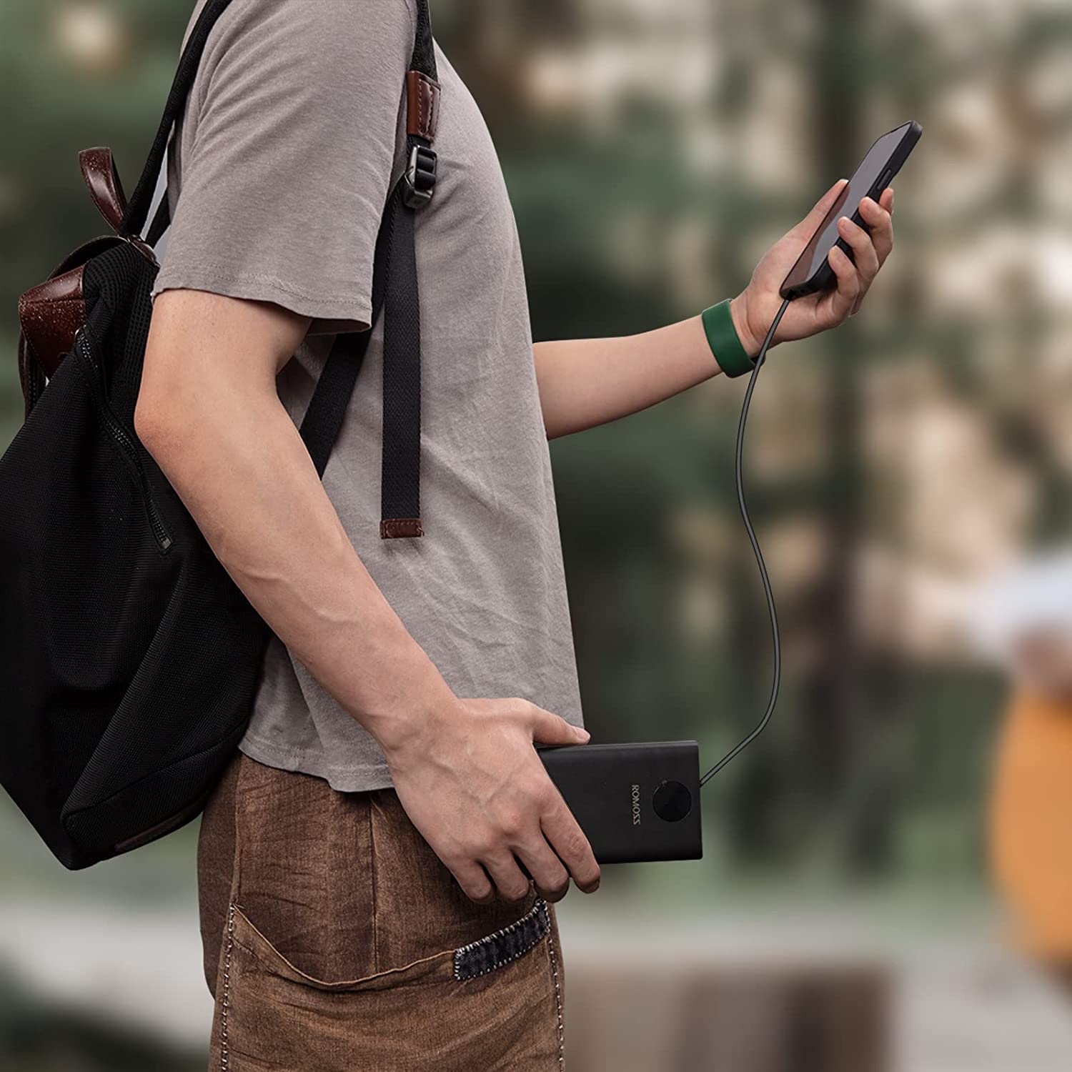 Romoss 40000mAh 22.5W Fast Charging Power Bank - Portable Charger for iPhone, Android, iPad, Laptop | Perfect for Travel, Camping, and Emergency Backup