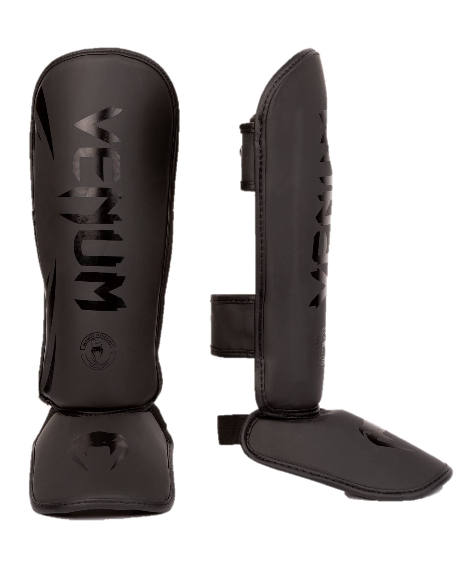 Venum Challenger Kids Shin Guards - Youth MMA & Kickboxing Protective Gear for Training & Competition - Perfect for Martial Arts, Sparring & Fitness