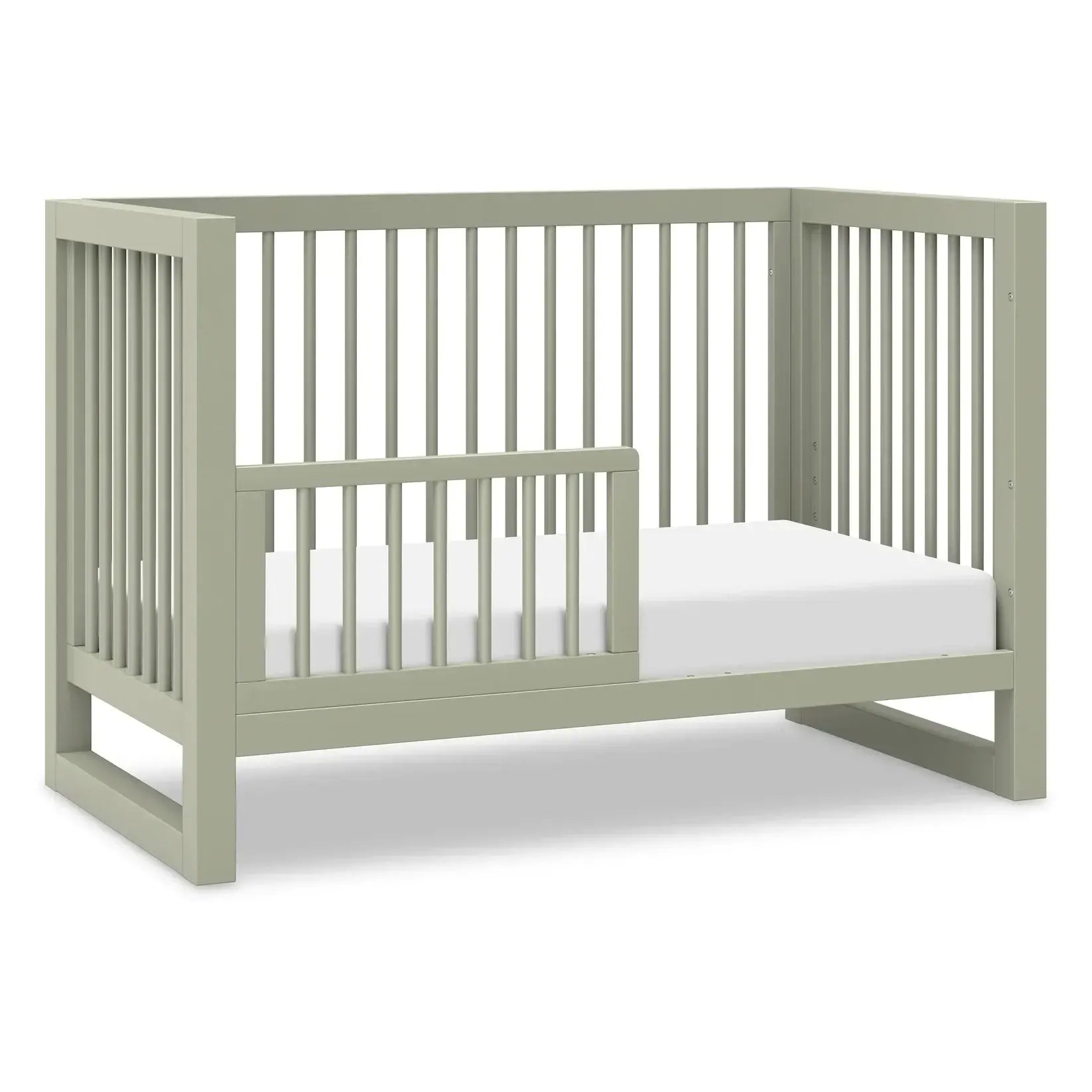 Namesake Nantucket 3-in-1 Convertible Crib in French Sage - Nursery Furniture for Baby Girls & Boys - Perfect for Modern, Coastal & Farmhouse Nursery Decor