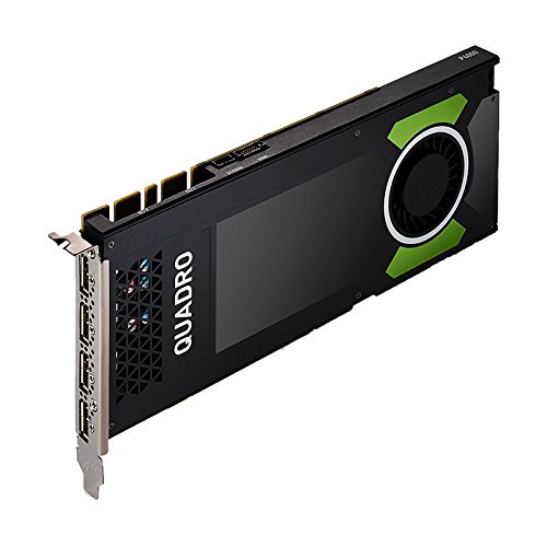 PNY Nvidia Quadro P4000 8GB GDDR5 Professional Graphics Card - Single Slot Design for CAD, 3D Modeling & Video Editing | VCQP4000-BLK | Perfect for Workstations & High-Performance Computing