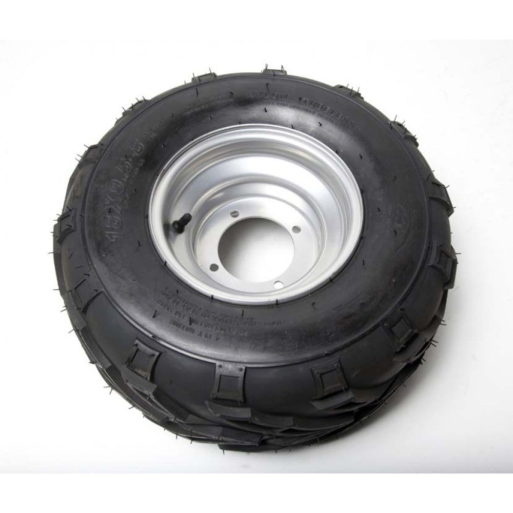 Monster 18x9.5 8 Black Off-Road Tires & Rims Set - Perfect for Trucks, Jeeps, and ATV Adventures