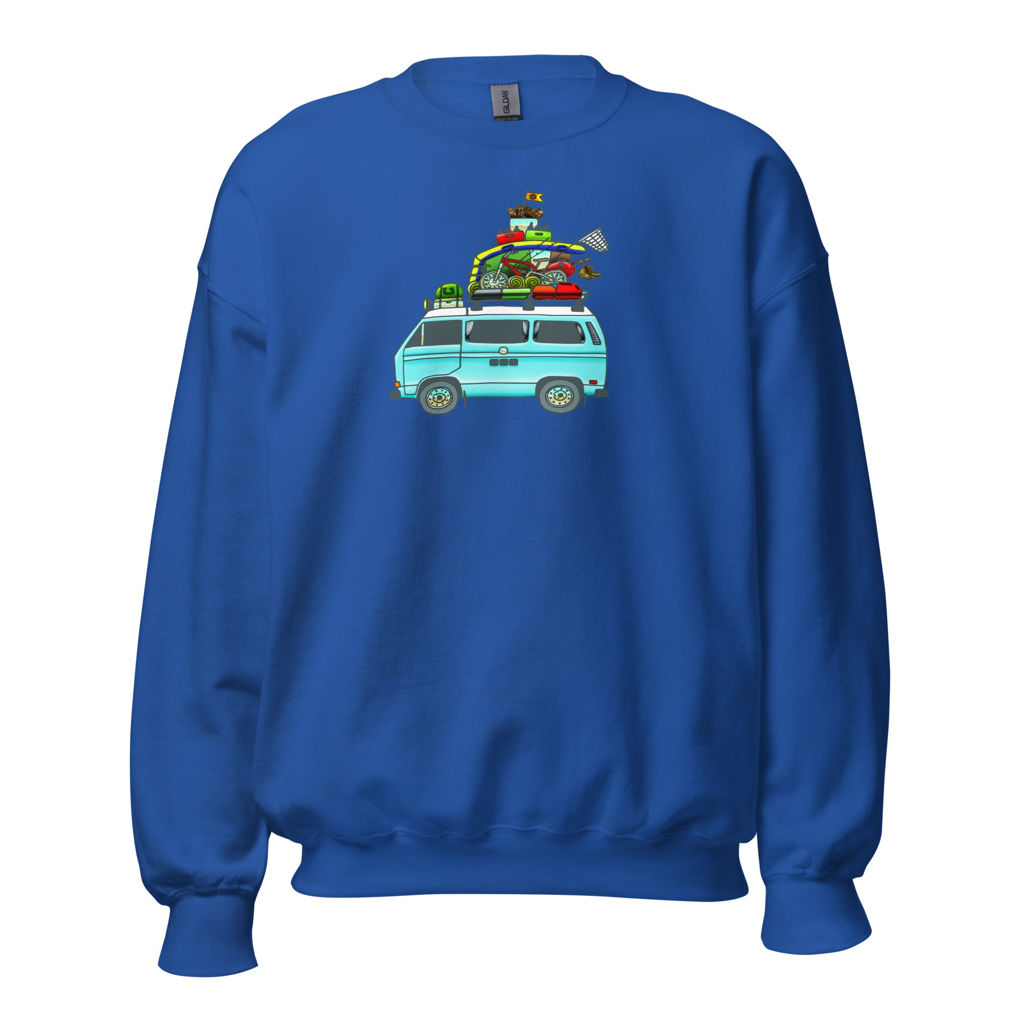 RAD Vanagon Unisex Sweatshirt - Comfortable Pullover Hoodie for Men & Women | Perfect for Casual Wear, Road Trips & Outdoor Adventures