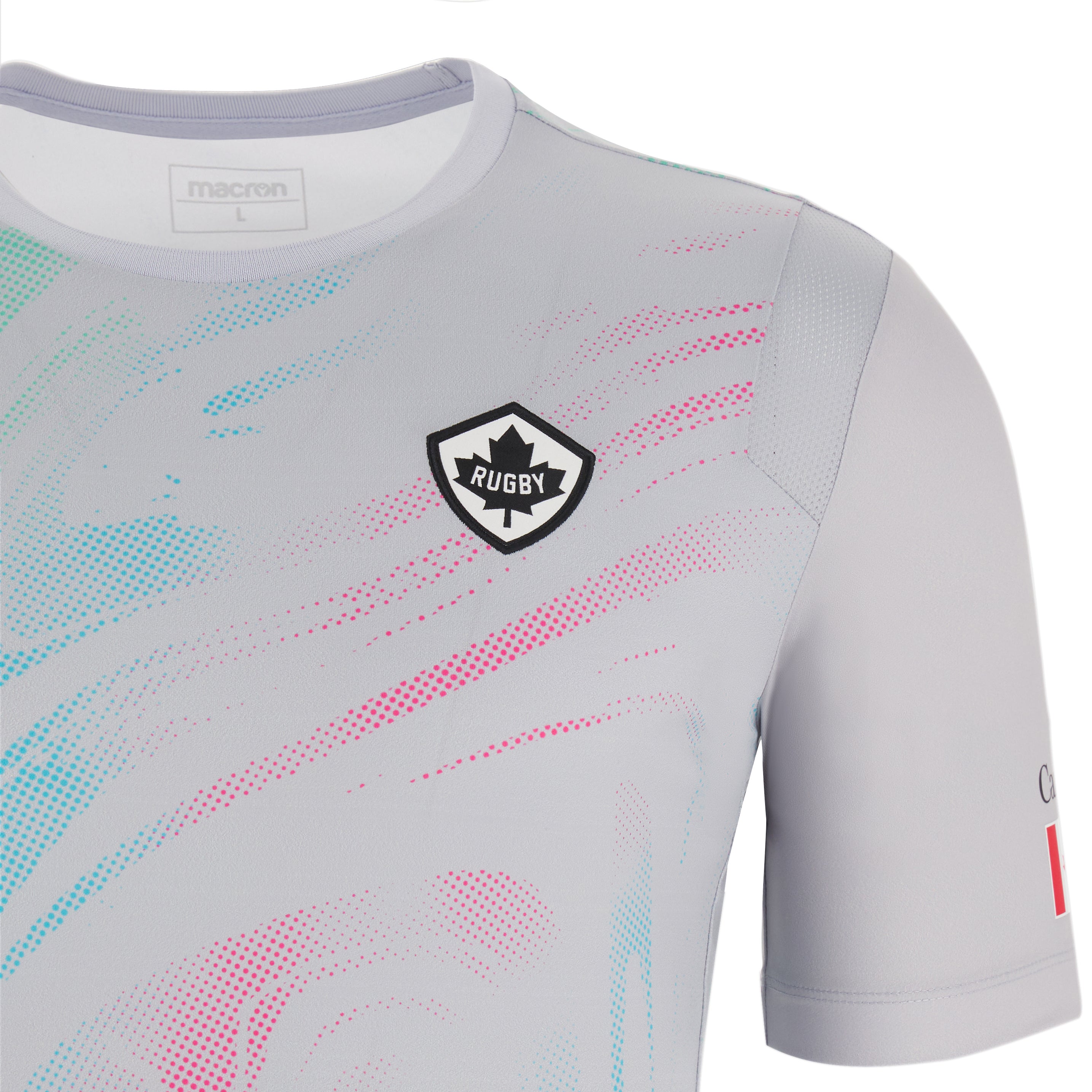 Canada Away Poly Training Tee - High-Performance Breathable Soccer Jersey for Men & Women - Perfect for Soccer Practice, Gym Workouts & Casual Wear