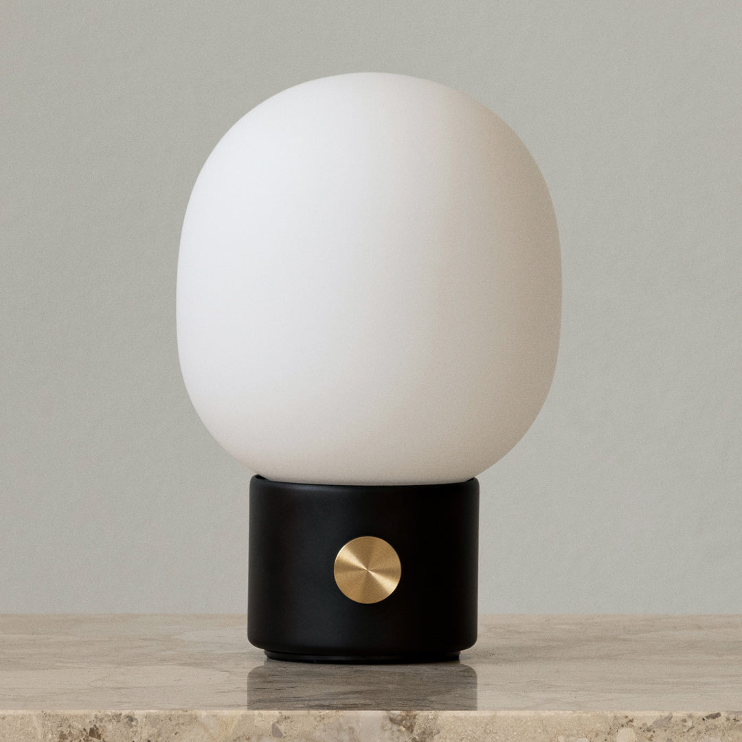 JWDA Portable Table Lamp - USB Rechargeable LED Night Light for Bedroom, Office & Travel - Adjustable Brightness & Warm White Light for Reading & Relaxation