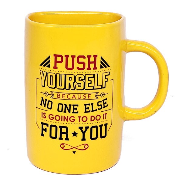 Inspirational Donut Hole Mug with Motivational Quote - Perfect for Coffee, Tea & Hot Chocolate - Ideal Gift for Office, Home & Dorm Use
