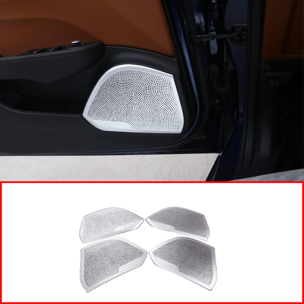 Alfa Romeo Giulia 2017-2020 Door Speaker Cover Trim - Premium Car Interior Accessories for Enhanced Sound & Style - Perfect for Car Upgrades & Audio System Enhancement