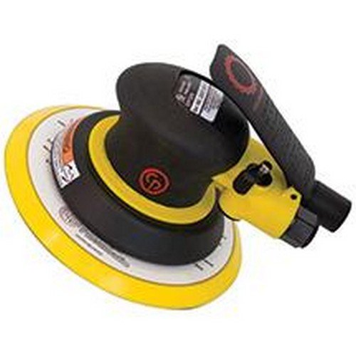 6-Inch Air Random Orbital Sander | 0.20HP Pneumatic Sander for Woodworking & Auto Body Sanding | Perfect for DIY Projects & Professional Finishing