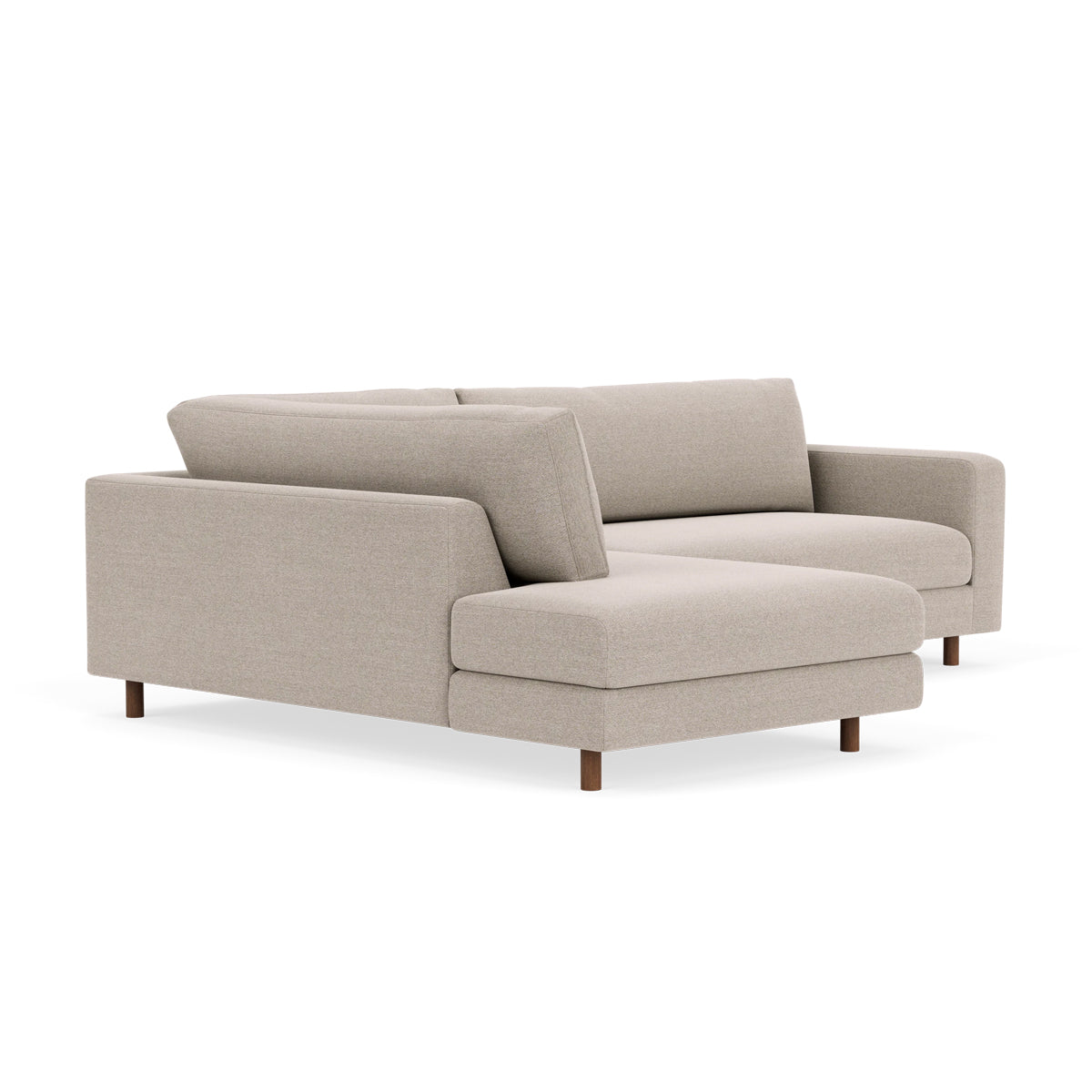 Douglas Fabric Left Corner Sofa - Modern L-Shaped Sectional Couch for Living Room, Lounge & Small Spaces | Comfortable & Stylish Home Furniture