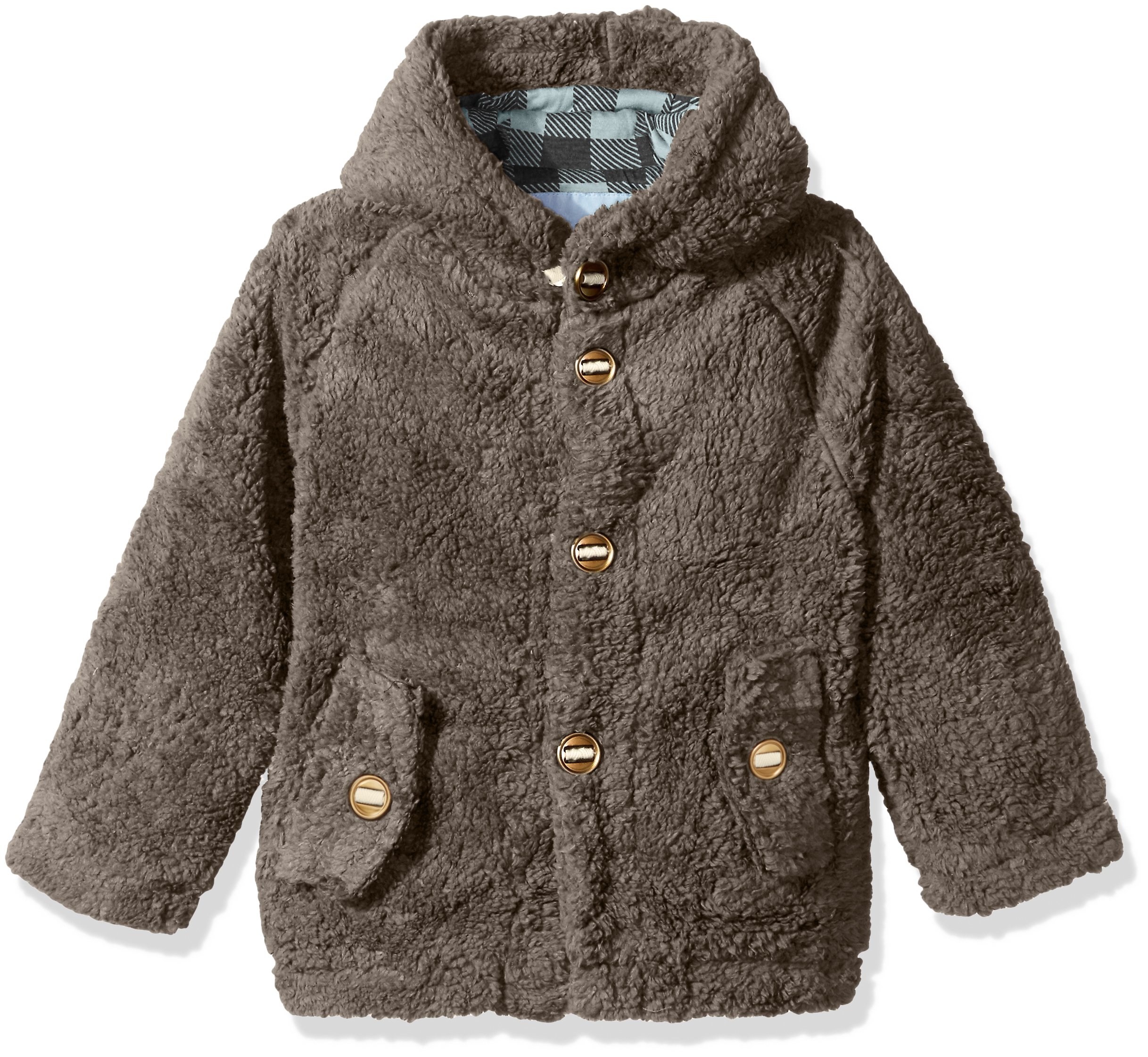 Wippette Boys' Sherpa Jacket - Warm Fleece-Lined Winter Coat for Kids - Cozy Outerwear for School, Play & Outdoor Adventures