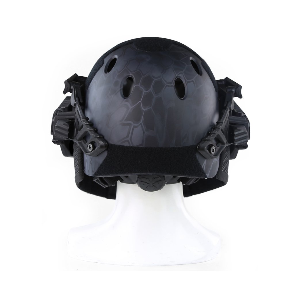 Tactical Helmet for Airsoft & Paintball - Full Face Protective Mask with MOLLE & Breathable Mesh Goggles - Ideal for Military, CS, Hunting, Cycling, Motorcycle & Outdoor Sports - Perfect for Tactical Training, Airsoft Battles & Extreme Sports Protection