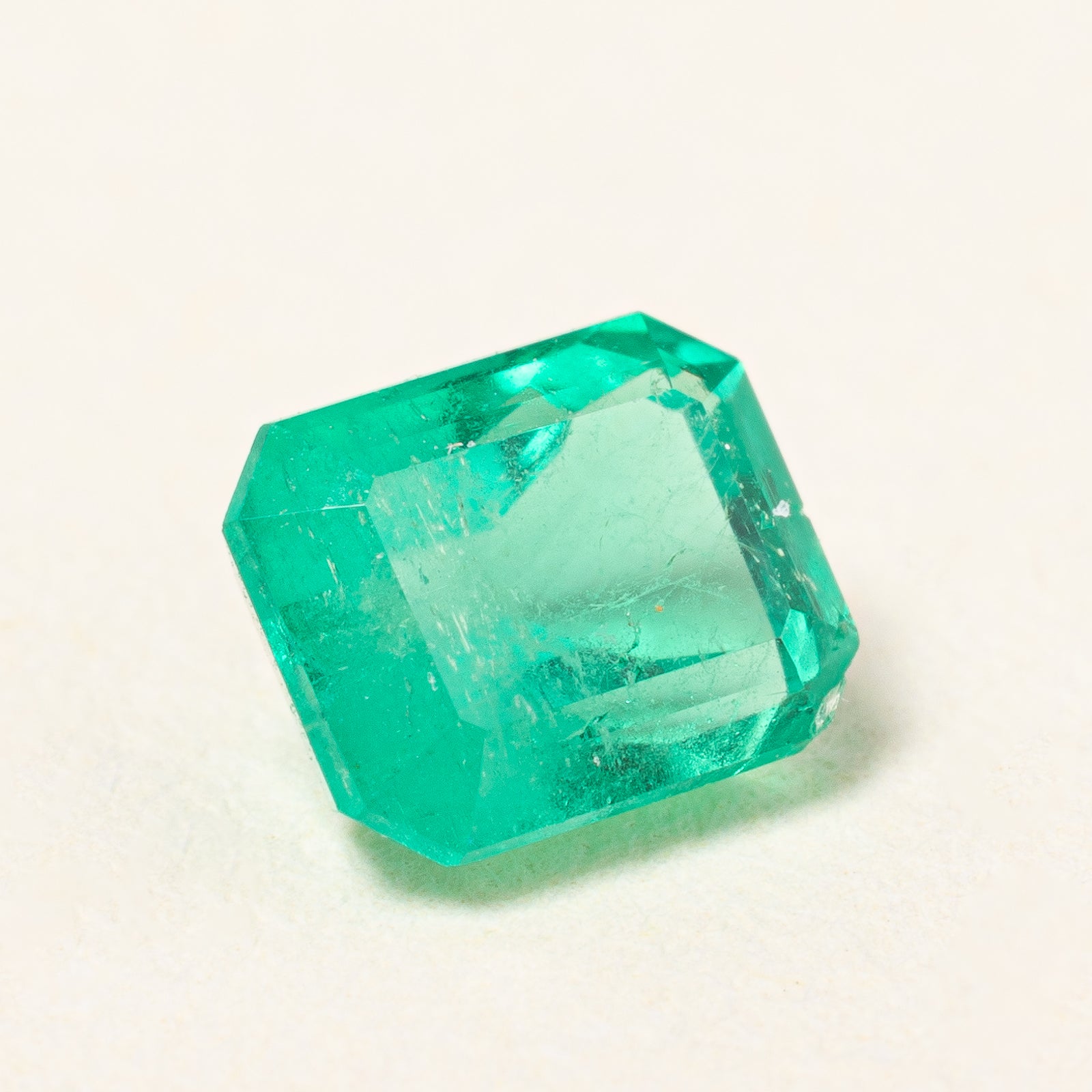 Rectangular Step Cut Loose Colombian Emerald Gemstone | 0.59ct Natural Emerald | Jewelry Making, Engagement Rings & Fine Jewelry Design