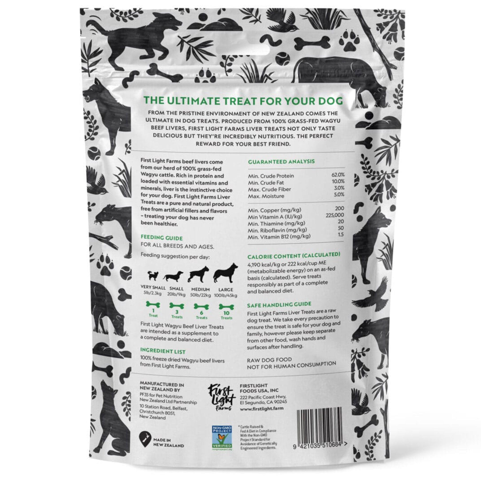 Premium Freeze-Dried Wagyu Beef Liver Dog Treats - All-Natural, High-Protein Snacks for Training & Rewards - Perfect for Small, Medium & Large Breeds