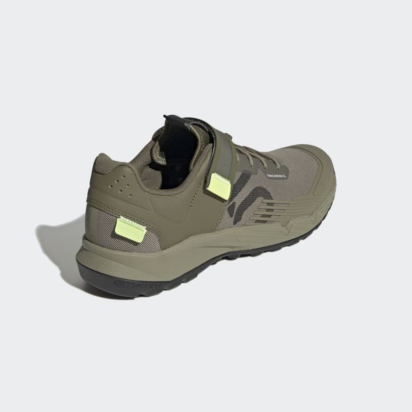 adidas Men's 5.10 Trailcross Clip-in Cycling Shoes - Green | Mountain Bike & Trail Running Sneakers for Outdoor Adventures