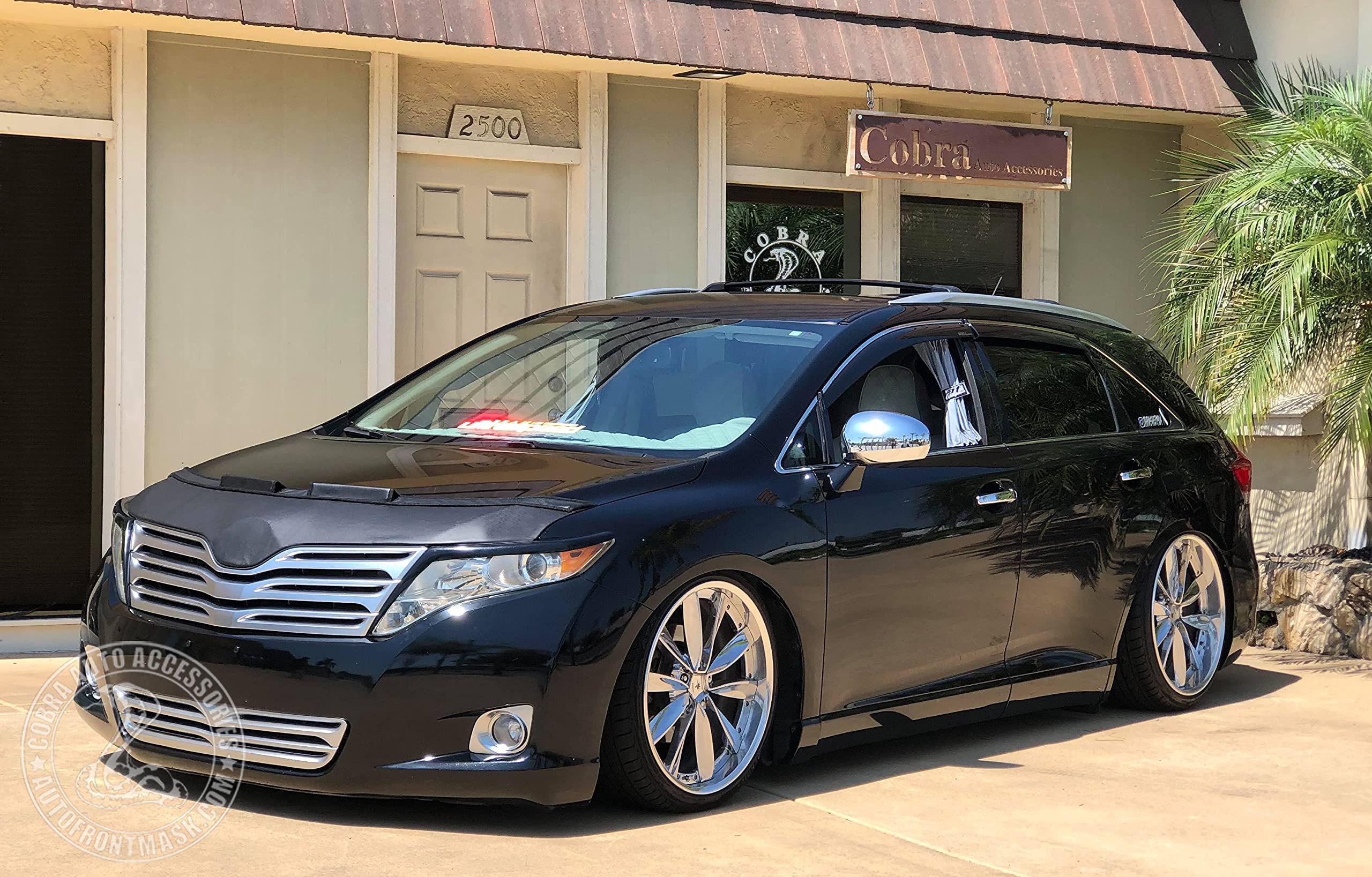 Premium Car Hood Bra Cover for Toyota Venza 2009-2015 - Durable Bonnet Mask Protector Against Road Debris & Scratches - Perfect for Highway Driving & Car Shows