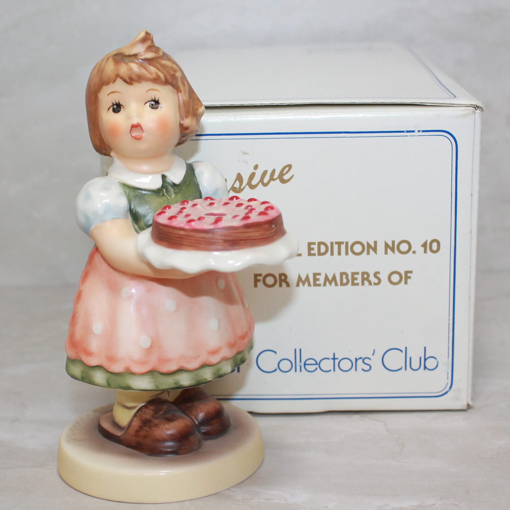 Hummel Figurine 440 - Birthday Candle Collectible Figurine | Perfect for Birthday Decorations, Gift Giving & Collectors Display