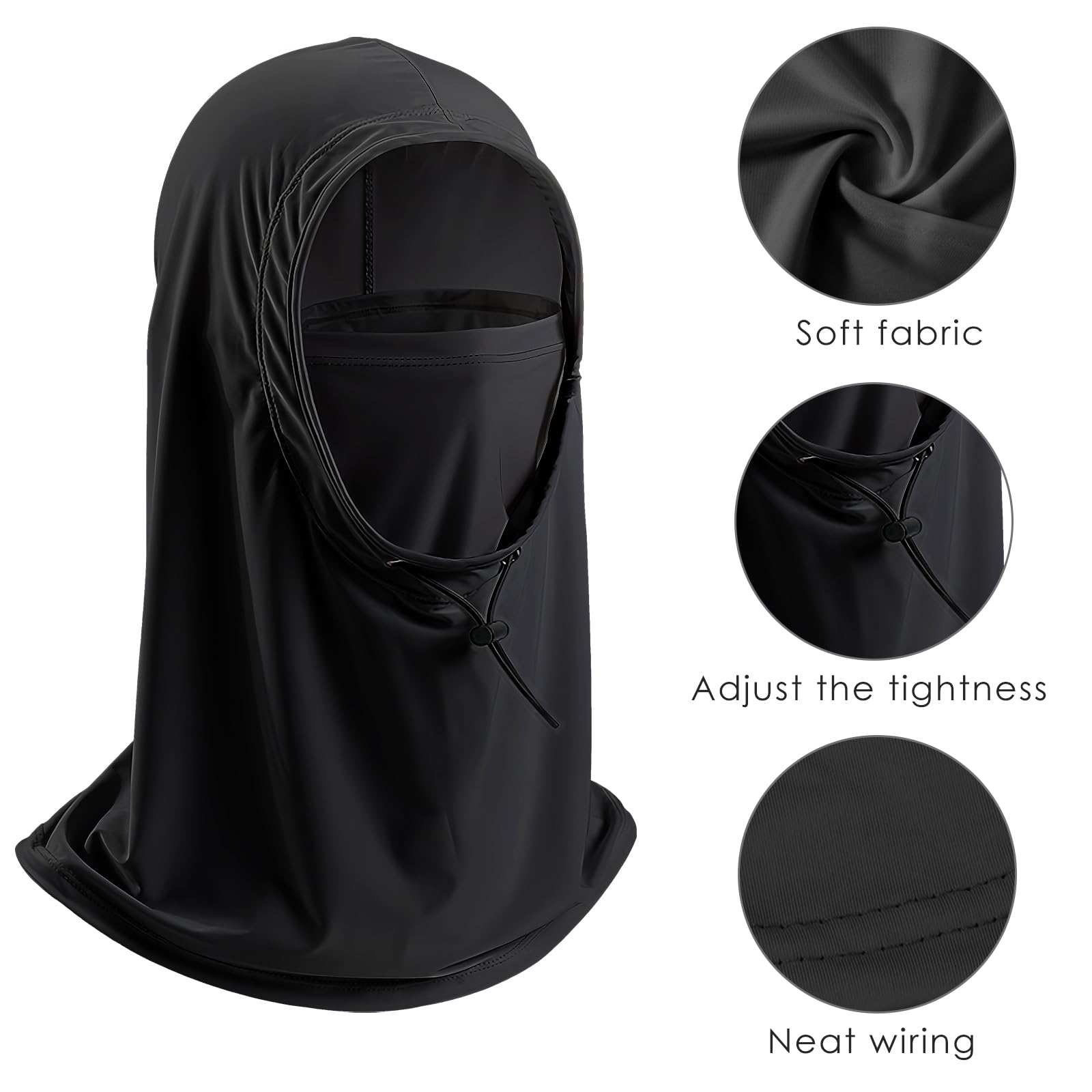 Adorila Ski Mask Balaclava - Windproof & Breathable Face Cover for Sun Protection - Ideal for Skiing, Cycling, Motorcycling & Outdoor Sports