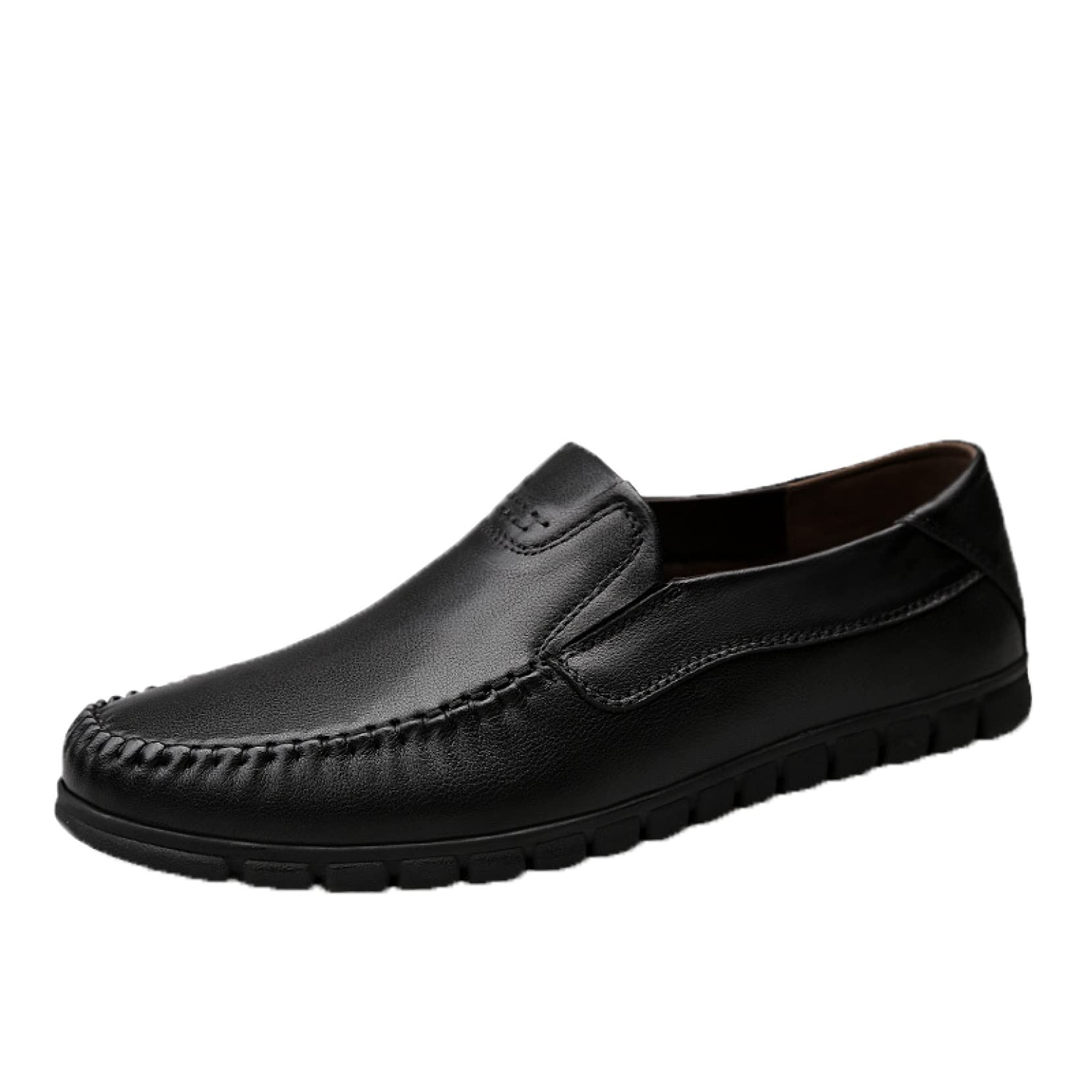 Men's Casual Slip-On Driving Shoes | Breathable Soft Leather Penny Loafers | Handmade Dress Shoes for Men | Perfect for Outdoor Activities & Business Casual Wear