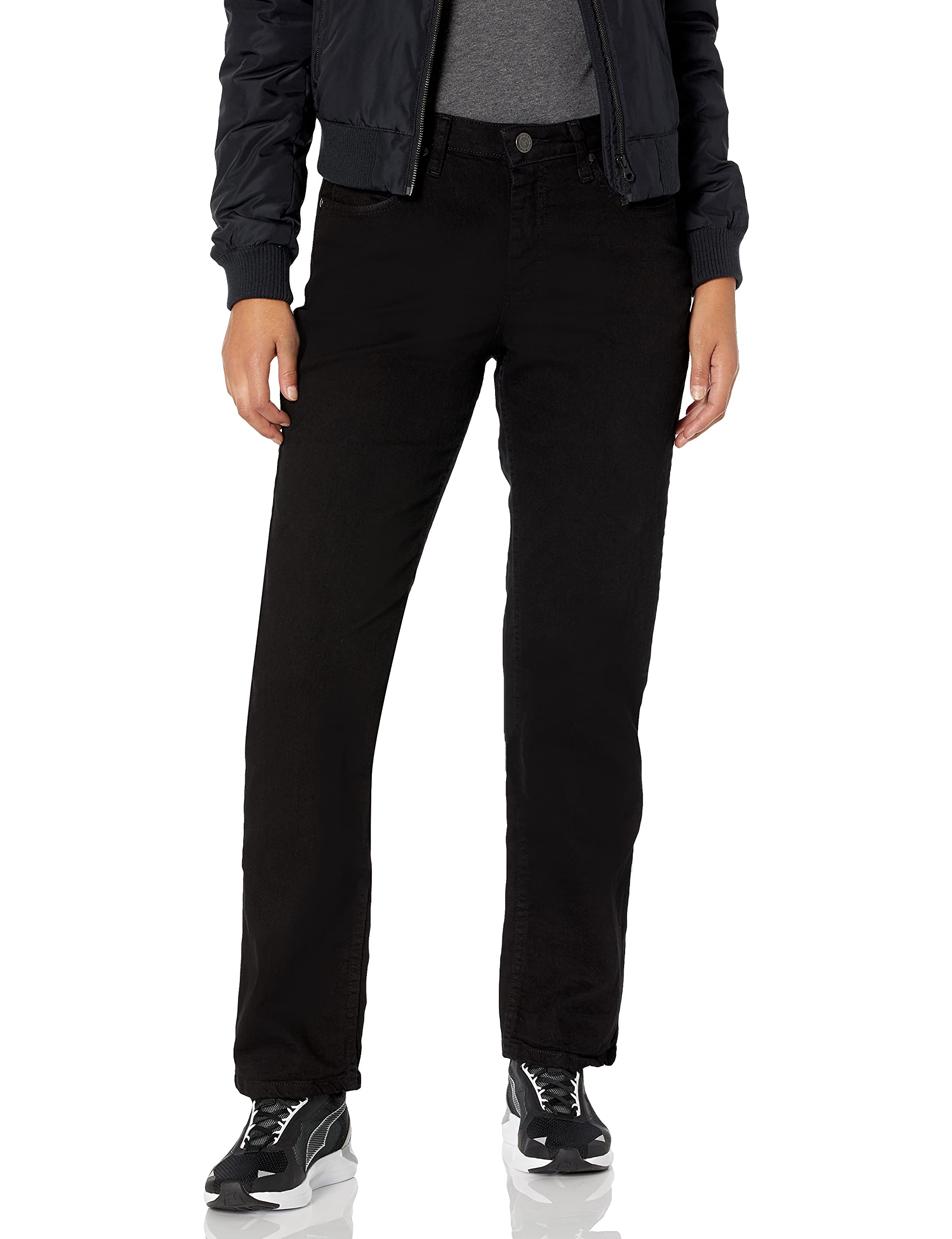 Lee Women's Plus Size Comfort Collection Straight Leg Jeans - Indigo Denim for Casual Wear & Everyday Comfort | Perfect for Work, Outings & Relaxing