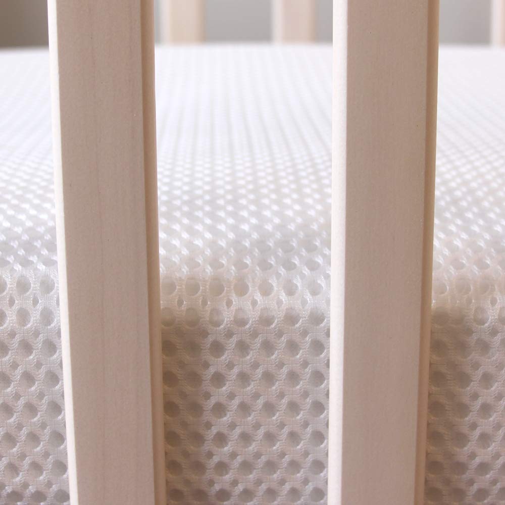 Lullaby Earth Mini Baby Crib Mattress - Dual Firmness Infant Mattress with Washable Cover - Breathable Crib Mattress for Newborns & Toddlers - 38