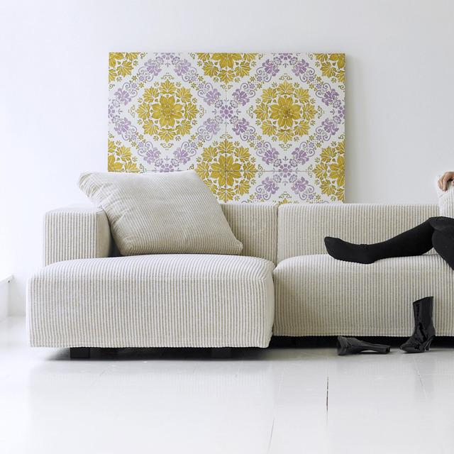 Baseline Sofa Sectional - Modern L-Shaped Couch for Living Room, Comfortable Fabric Sectional Sofa with Reversible Chaise | Perfect for Small Spaces, Apartments & Family Gatherings