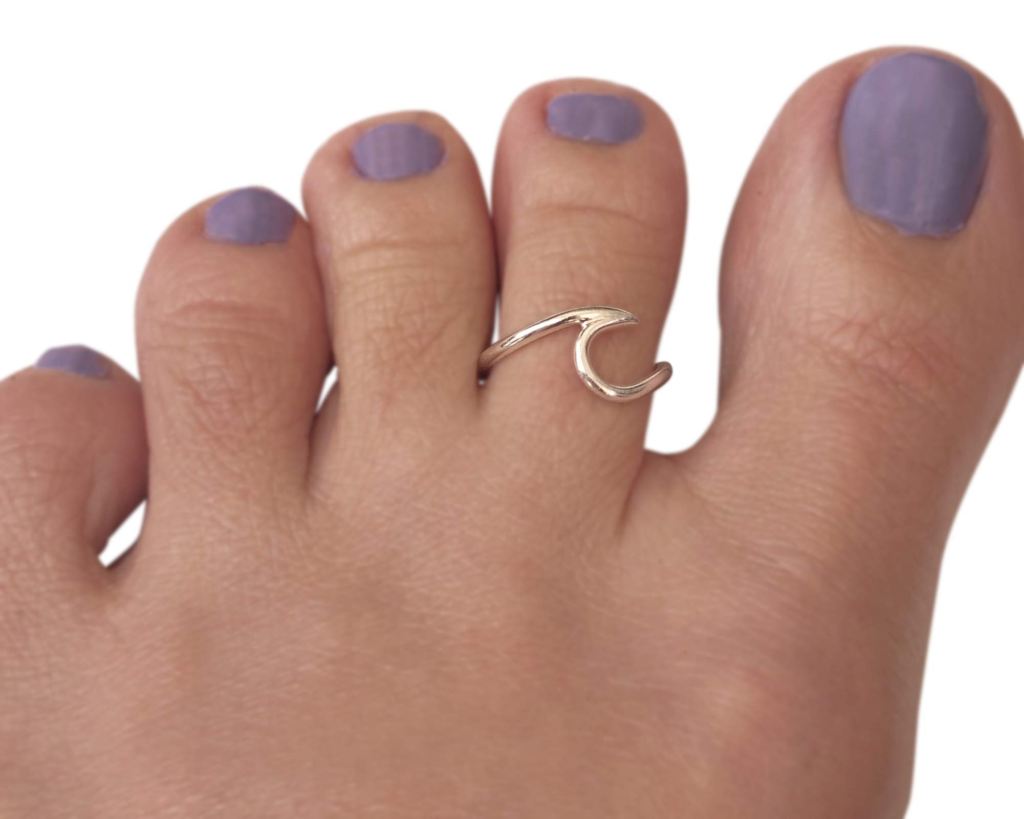 925 Silver Adjustable Toe Ring - Handmade Dainty Jewelry for Women | Beach & Summer Wear