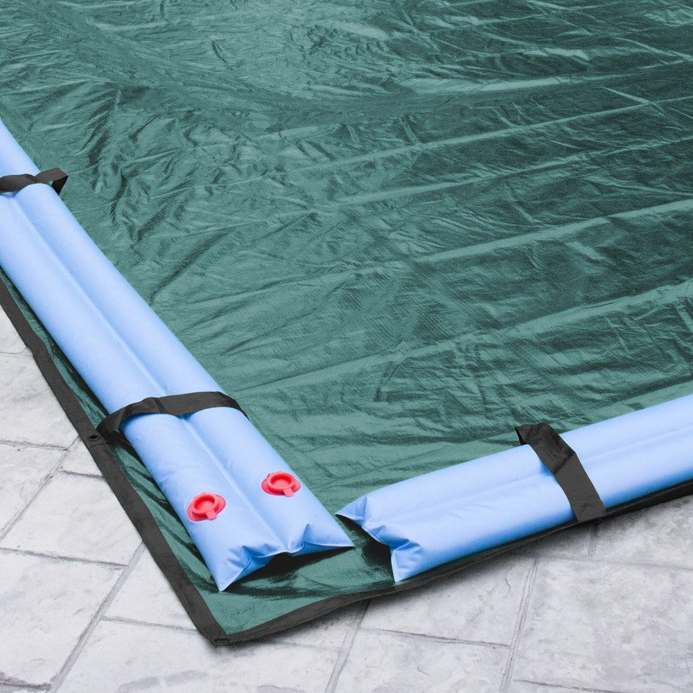 Pool Mate 392040R-PM Heavy Duty Commercial-Grade Winter In-Ground Pool Cover 20x40 Feet - Durable Teal Green Vinyl for Year-Round Protection | Perfect for Inground Swimming Pools, Backyard Safety & Winterization