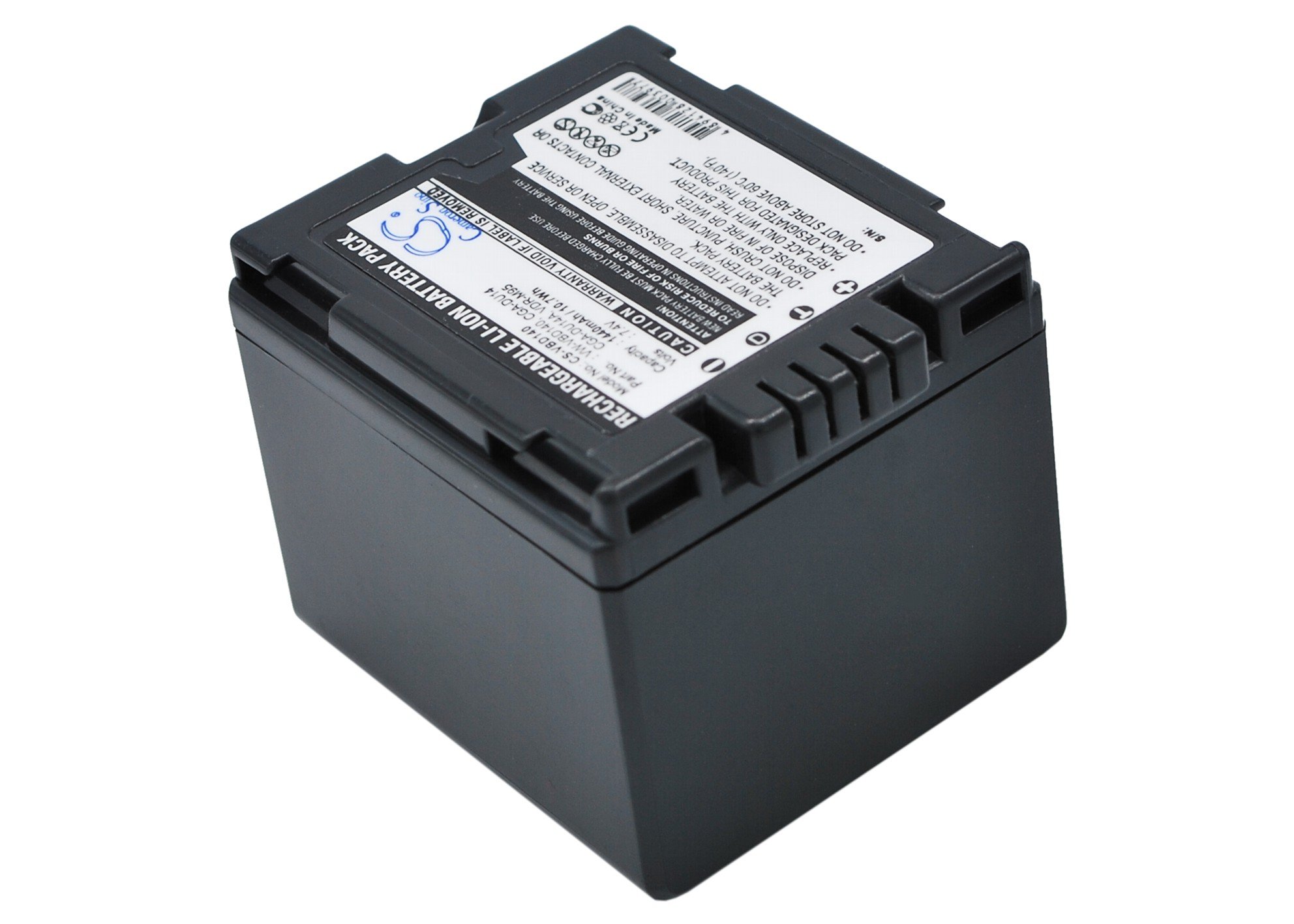 Replacement Battery Compatible with Panasonic VDR-D150EG-S, VDR-D158GK, VDR-D200, VDR-D210, VDR-D230, VDR-D250 Series - Perfect for Camcorders, Video Recording & Outdoor Shooting