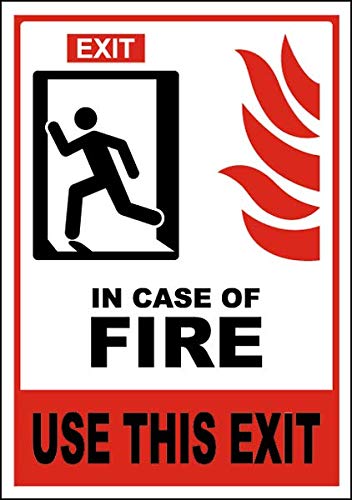 Safety & Warning Vinyl Stickers Bundle - 3 Pack (3.5