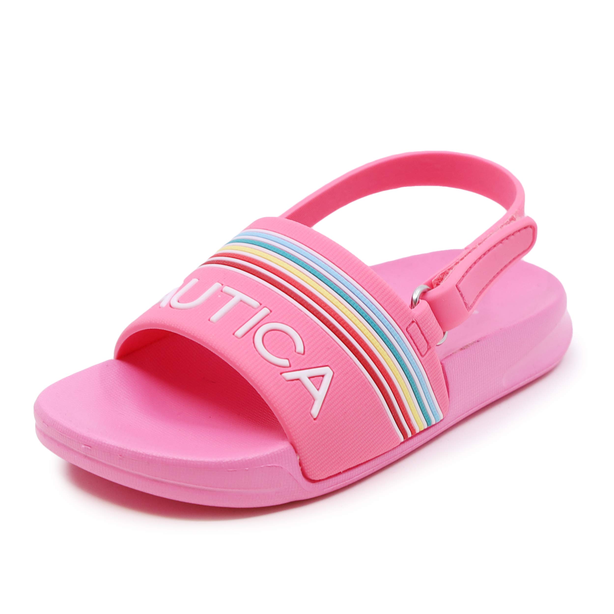 Nautica Kids Toddler-Infant Athletic Slide Pool Sandal for Boys & Girls - Comfortable & Durable Water Shoes for Beach, Pool, and Outdoor Play