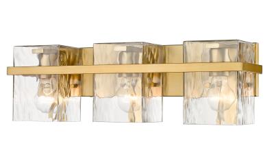 Modern Gold Vanity Light - Elegant Bathroom Lighting Fixture for Makeup & Dressing Area | Perfect for Home, Hotel, Spa Decor