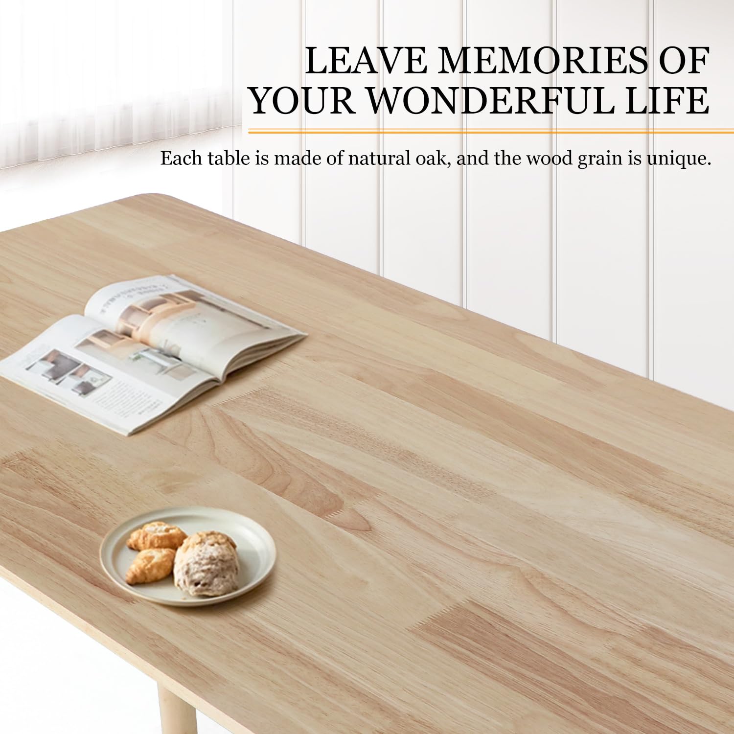 Solid Wood Dining Table 47