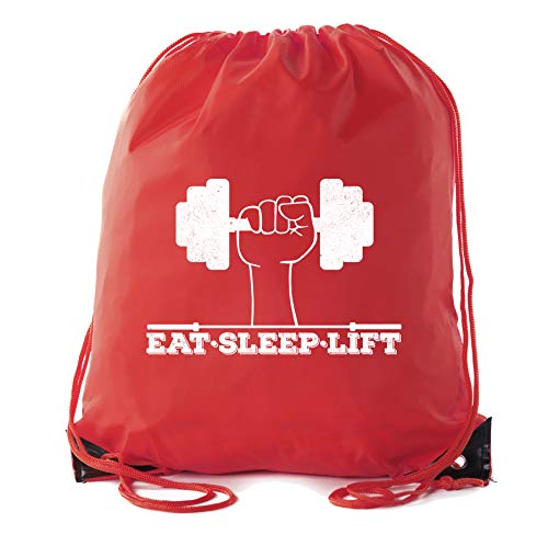 Eat Sleep Lift-red