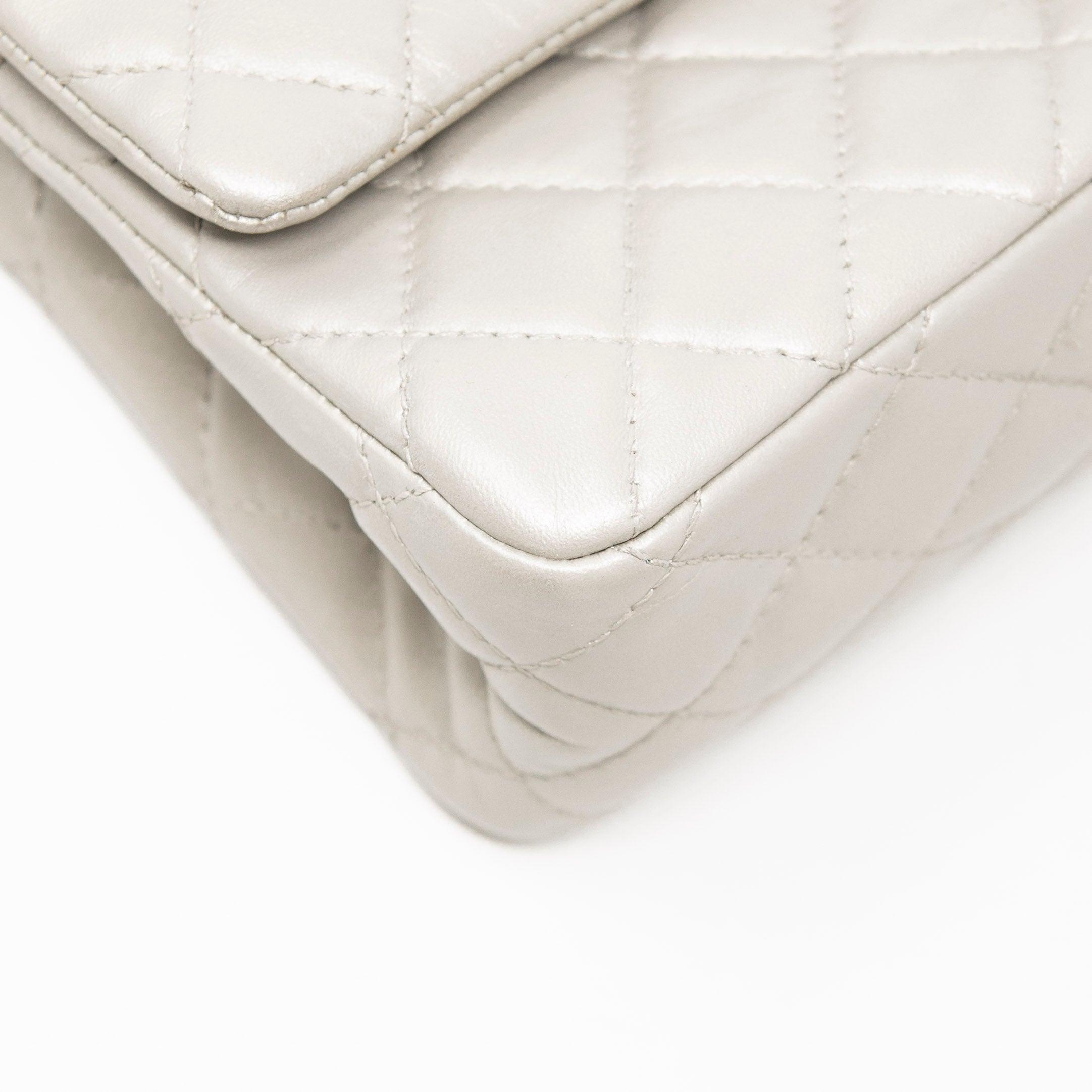 Authentic Chanel Silver 2.55 Reissue 226 Flap Bag - Luxury Designer Handbag for Women | Perfect for Evening Events, Date Nights & Special Occasions