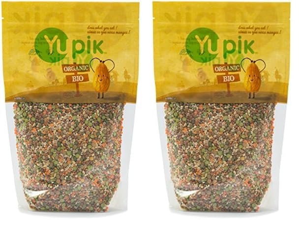 Organic Sunny Soup Mix by Yupik - Non-GMO, Vegan, 35.2 Oz (Pack of 2) | Healthy Plant-Based Meal for Quick Lunches & Cozy Dinners